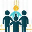 Icon representing community connection
