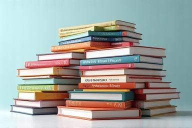 Image of various e-books and guides on content marketing